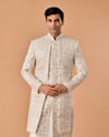 Creamy Opulence Sherwani